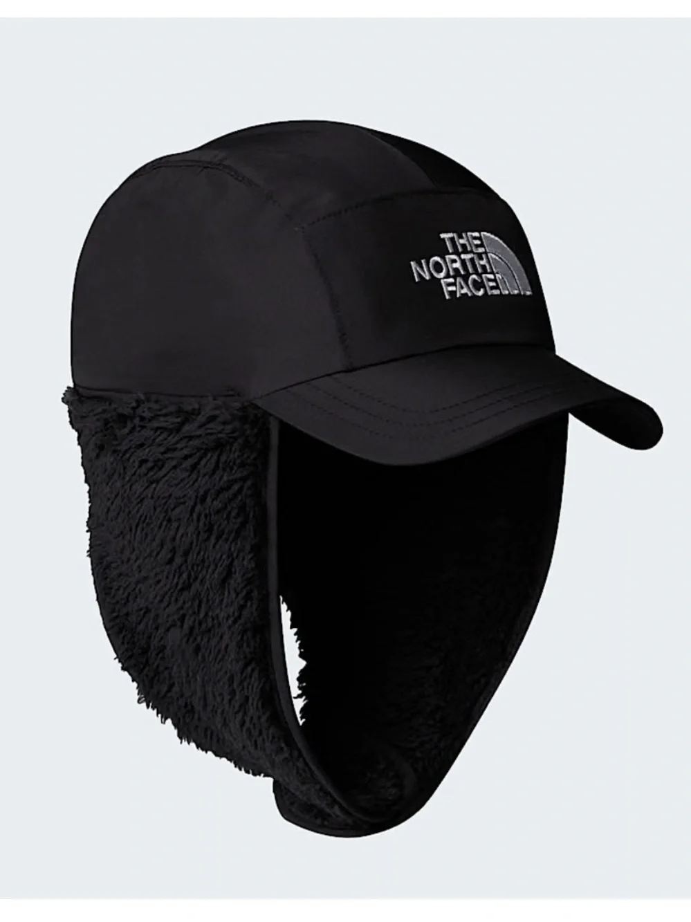 The North Face Black Shasta trapper hat winter small 2T 3T 4T
